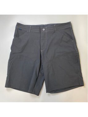 KÜHL Renegade Shorts Mens 38 Koal Charcoal Utility Gorpcore Hiking 8 Pockets